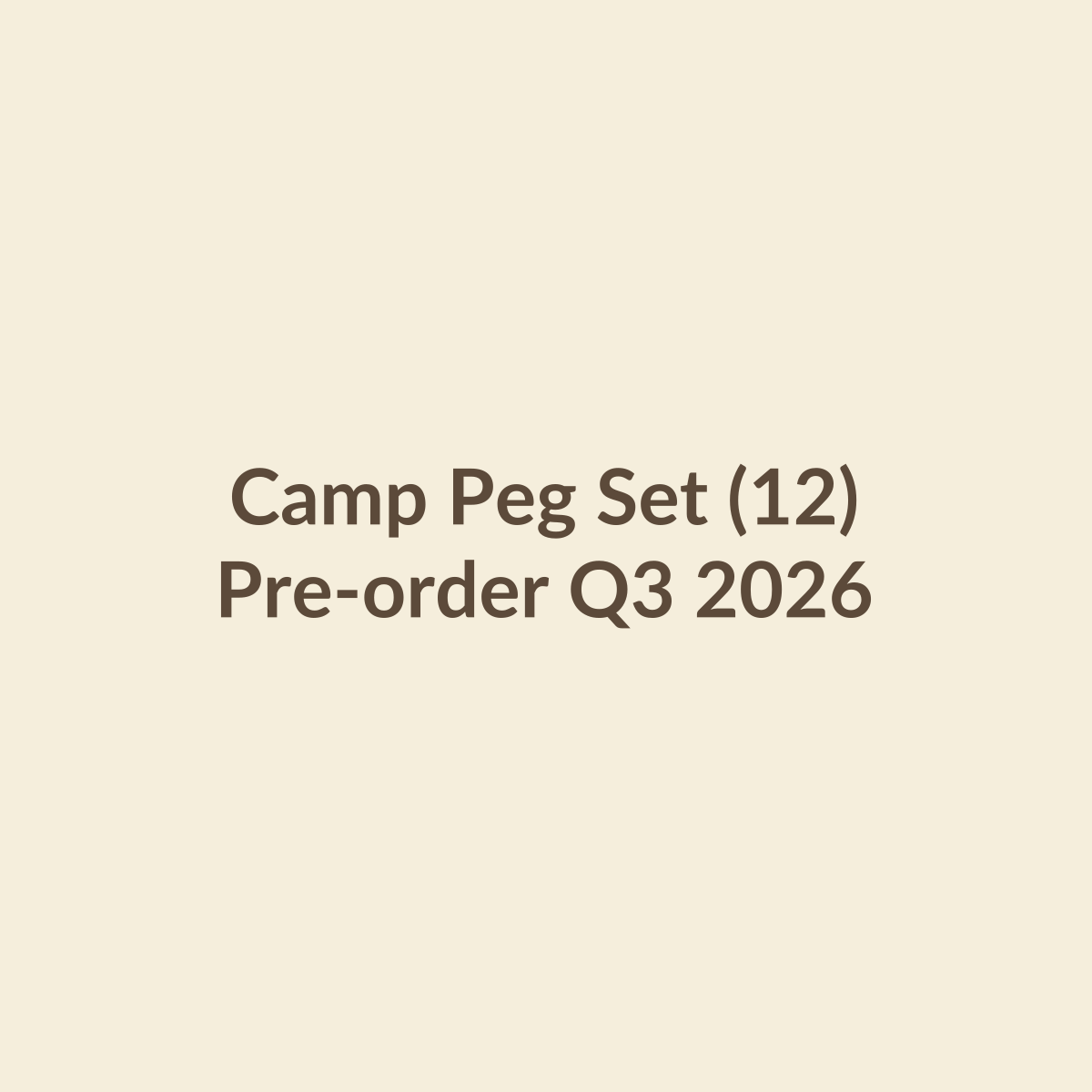 Setstead Camp Peg Set (12)