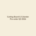 Setstead Folding Cutting Board & Colander